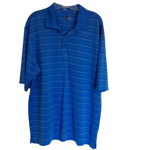 Performance Polo Men's Size XL Shirt T-Shirt Golf Golfing Short Sleeve Blue
